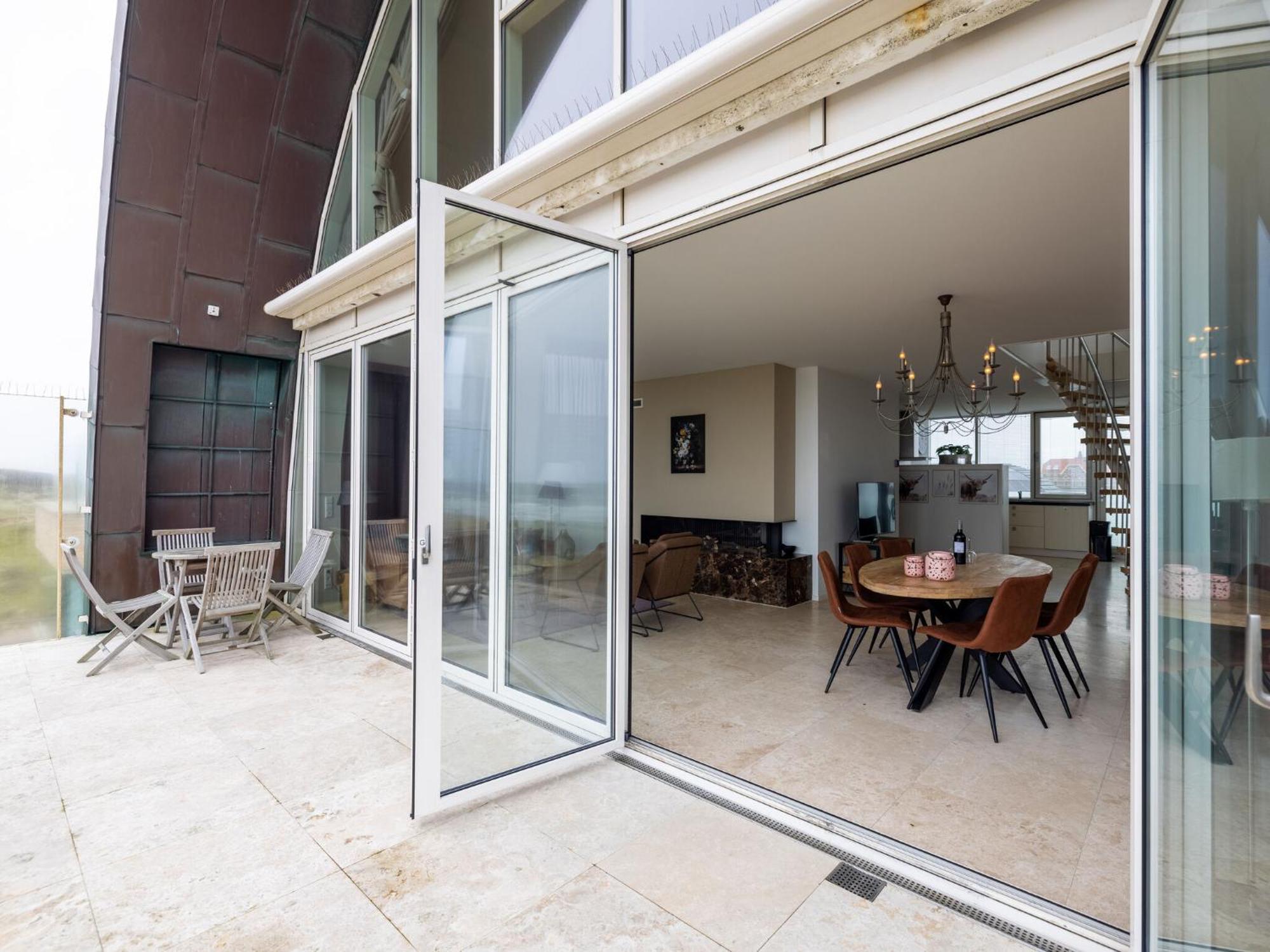 Luxury Apartment With Sea View In A Residence On The Boulevard Of Egmond 에크몬드안지 외부 사진